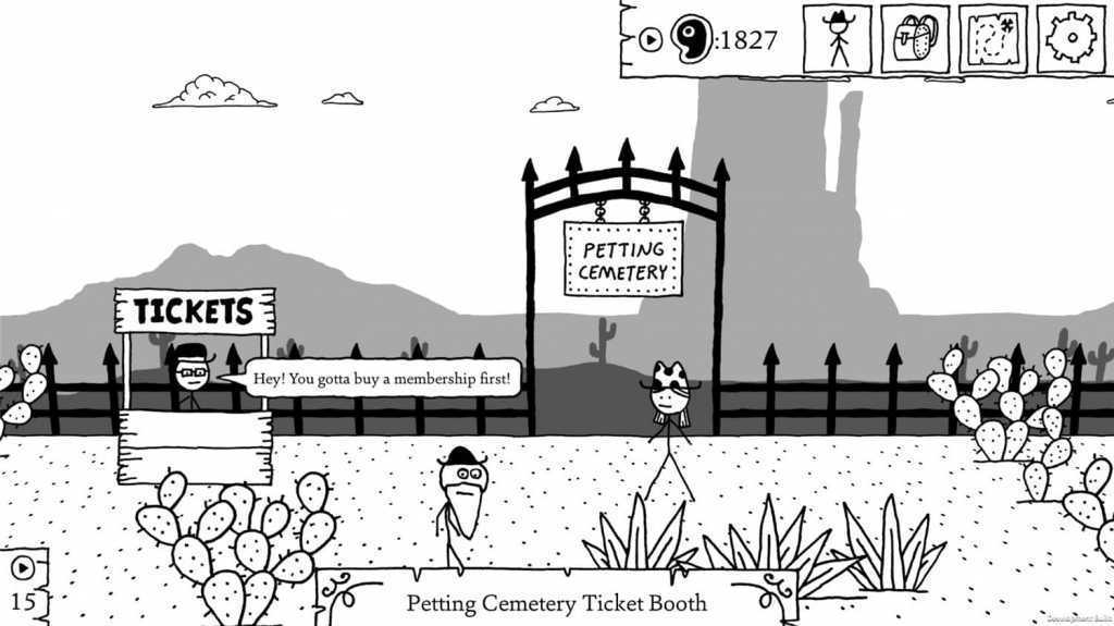 憎恶之西/West of Loathing