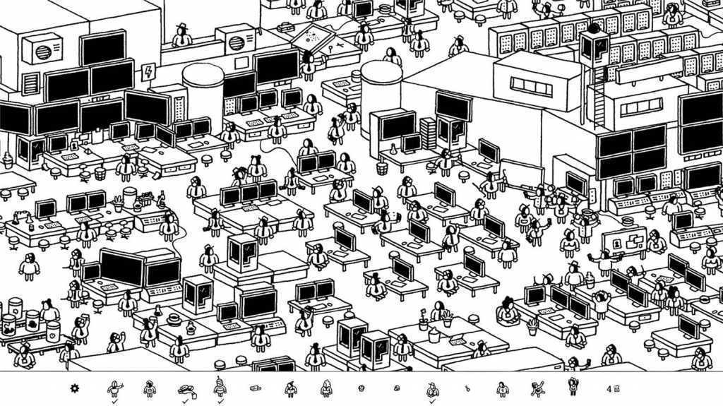 隐藏的人/Hidden Folks