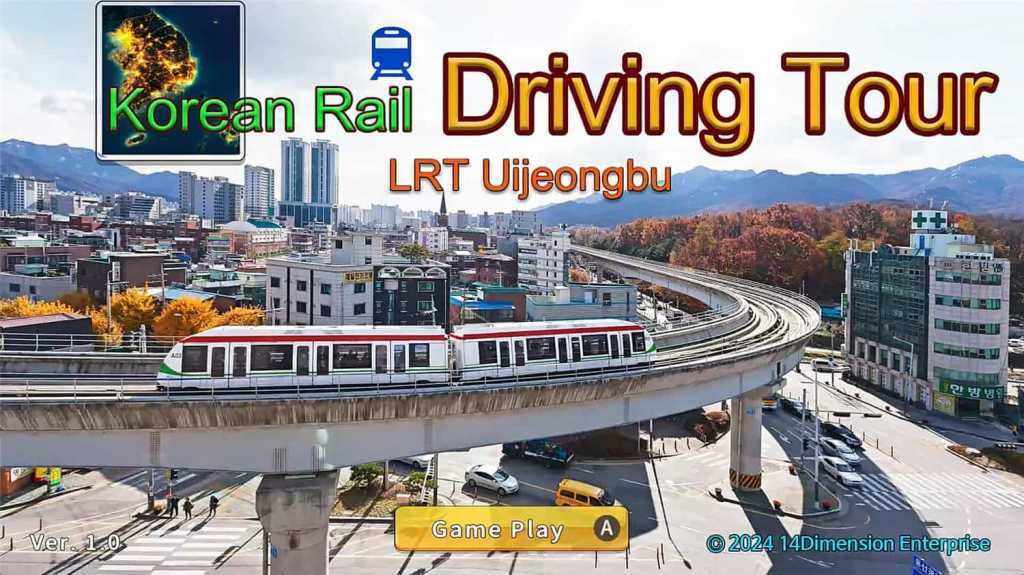 韩国轨道驾驶之旅：轻轨乌镇部/Korean Rail Driving Tour-LRT Uijeongbu