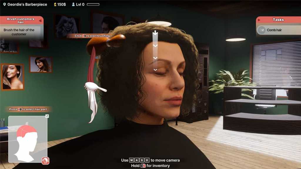 剪发模拟器/Hairdresser Simulator