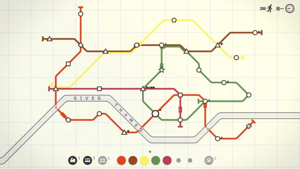 迷你地铁/迷你都市/模拟地铁/Mini Metro