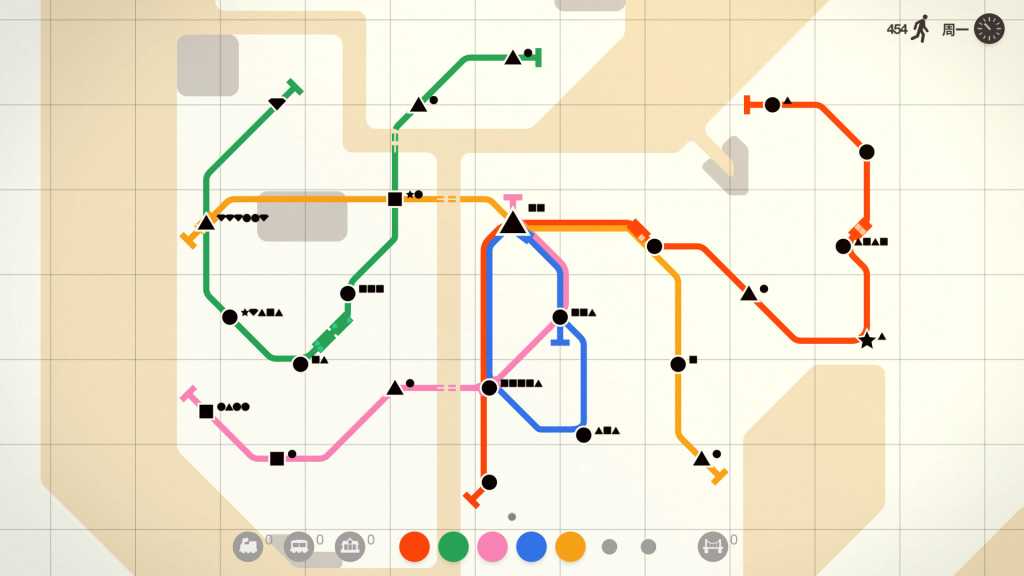 迷你地铁/迷你都市/模拟地铁/Mini Metro