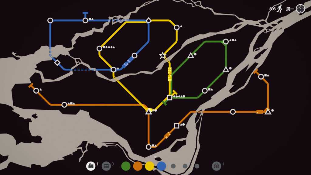 迷你地铁/迷你都市/模拟地铁/Mini Metro