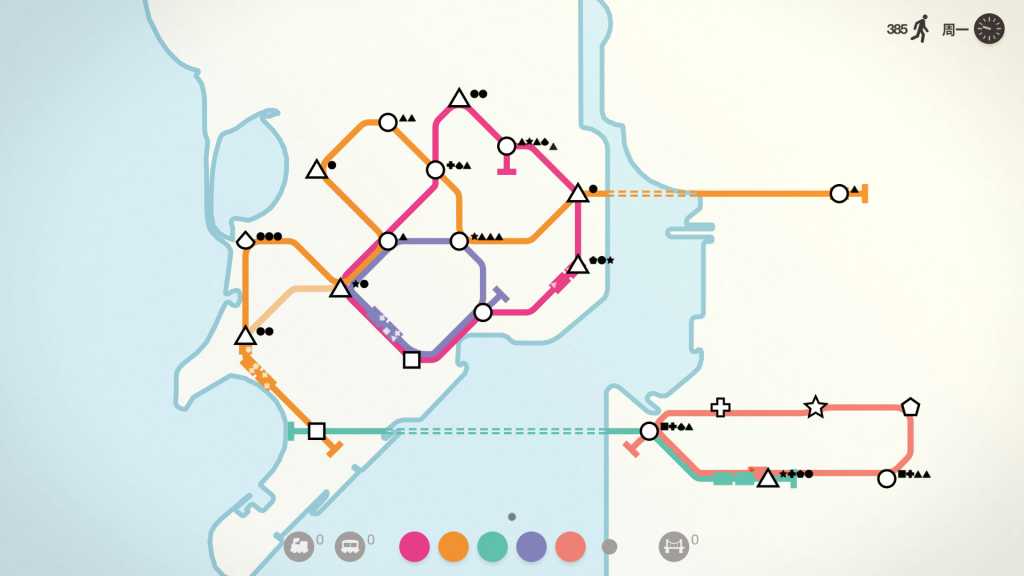 迷你地铁/迷你都市/模拟地铁/Mini Metro